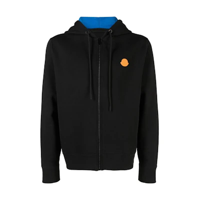 Moncler Black Hooded Zip-Up Jacket I10918G00042M2818999