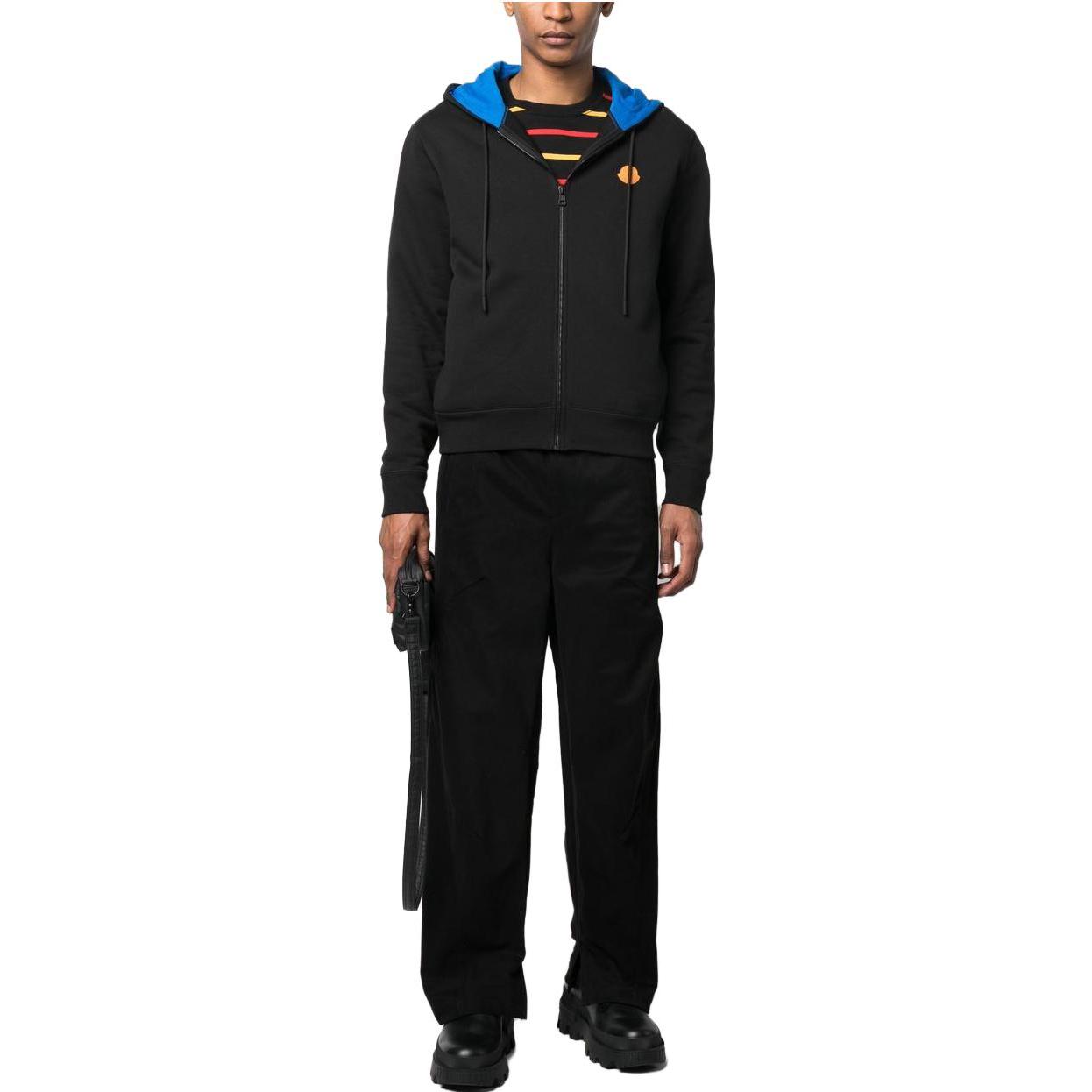 Moncler  Black Hooded Zip-Up Jacket I10918G00042M2818999 圖 3