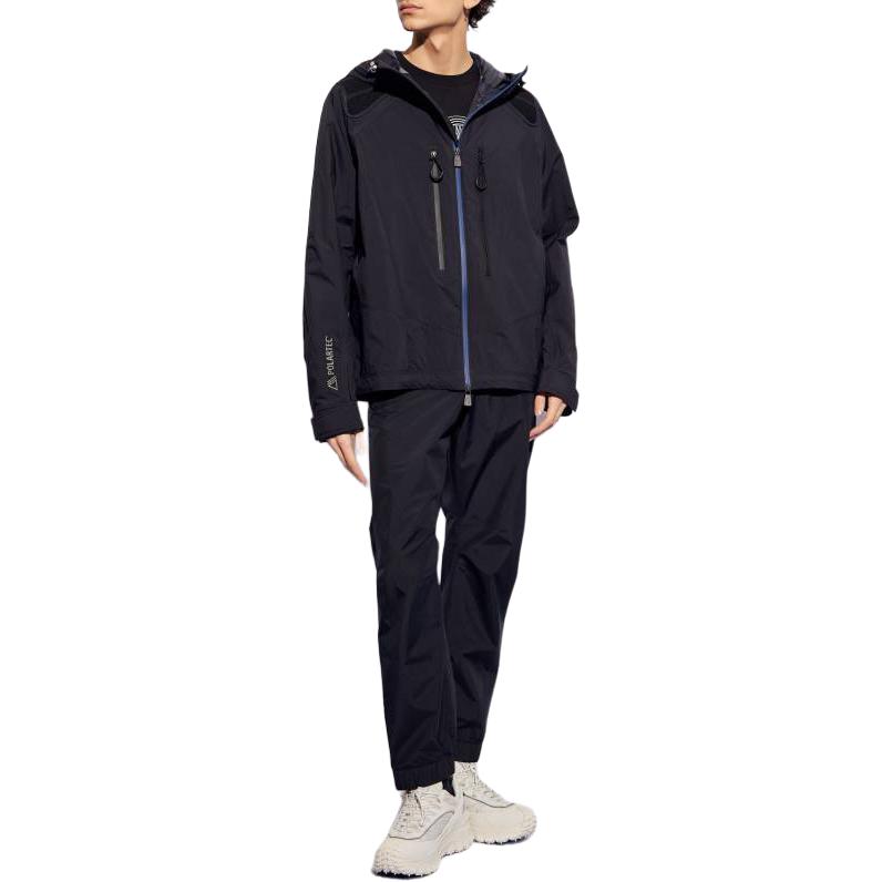 Moncler  Black Hooded Zip-Up Slim Fit Long Sleeve Jacket J10971A00009-53A59-999 圖 3