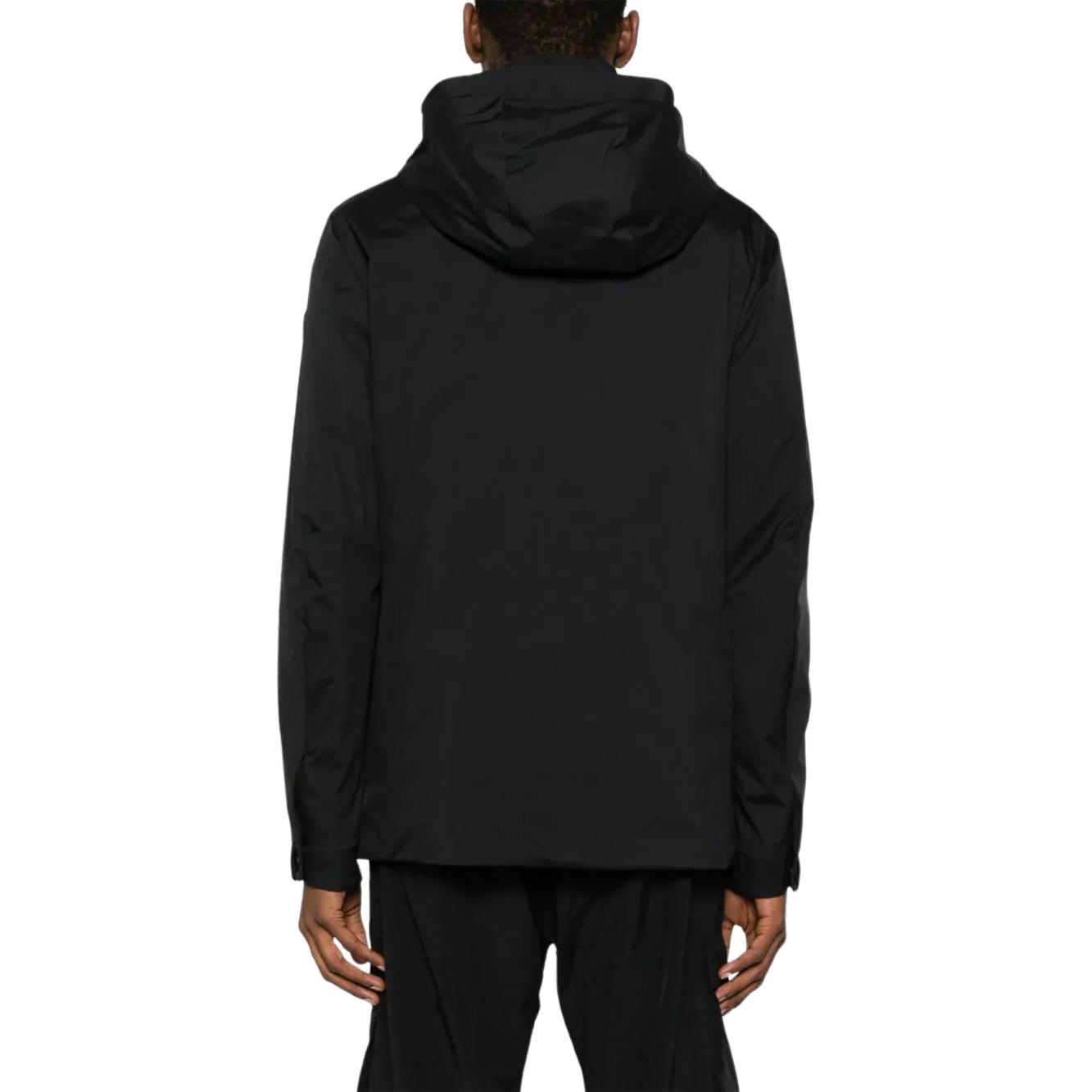 Moncler  Black Hooded Zip-Up Slim Fit Long Sleeve Jacket J10911B0000159754999 圖 4