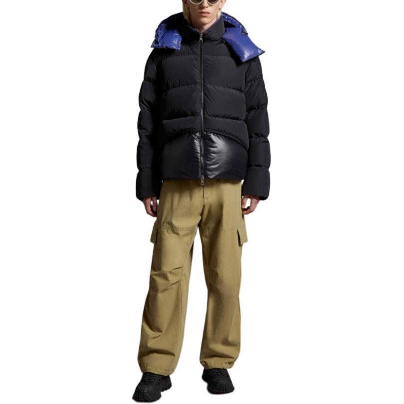 Moncler  Black Hooded Zipper Puffer Jacket with Pockets I20911A00164596JT997 圖 3