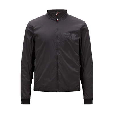 Moncler Black Letter Print Casual Jacket I20971A00004596H5999