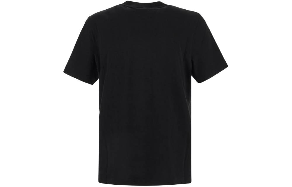 Moncler  Black Letter Print Crewneck Short Sleeve T-Shirt. 8C00060829H8999 圖 3