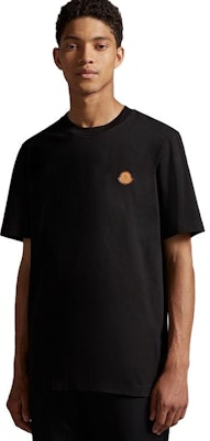 モンクレール ブラック ロゴ クルーネック 半袖 Tシャツ 120918C000518390T999 Purchase モンクレール ブラック ロゴ クルーネック 半袖 Tシャツ 120918C000518390T999