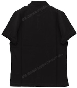 Moncler 黑色標誌貼片翻領休閒短袖T恤 8A00030899UR999 Lookbook Moncler 黑色標誌貼片翻領休閒短袖T恤 8A00030899UR999