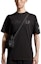 Lookbook Moncler Black Logo Print Crewneck T-Shirt I20918C000088390T999