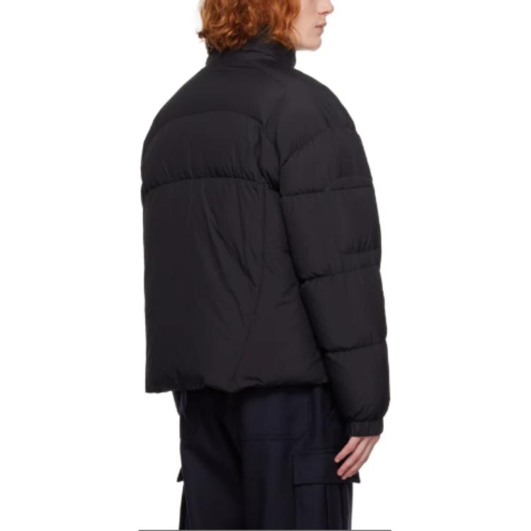 Moncler  Black Long-Sleeve Down Jacket with Stand Collar 1A00014-596W4-999 圖 4