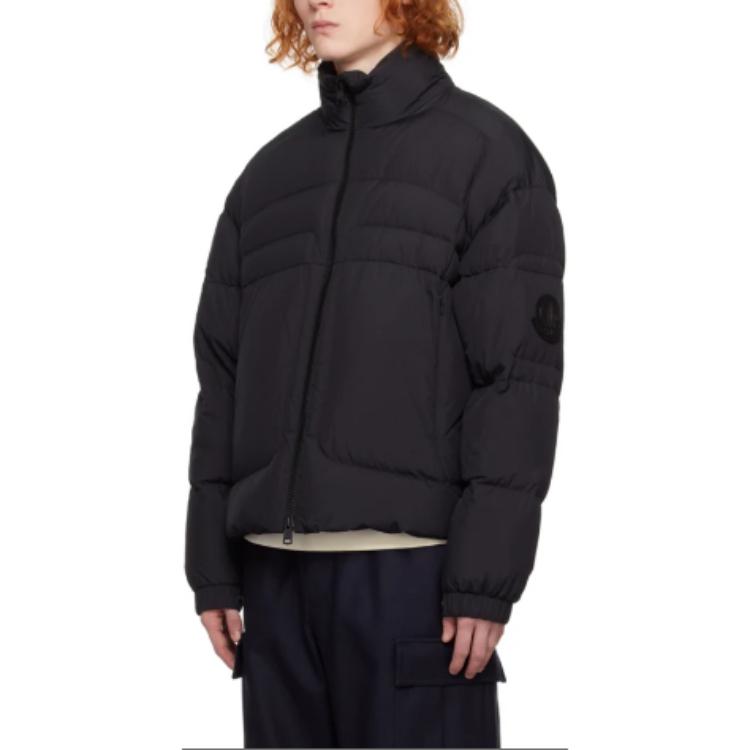 Moncler  Black Long-Sleeve Down Jacket with Stand Collar 1A00014-596W4-999 圖 5