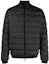 Buy Chaqueta de plumas negra Moncler de manga larga con cuello estilo béisbol I20911A00043596IU999