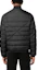 Shop Chaqueta de plumas negra Moncler de manga larga con cuello estilo béisbol I20911A00043596IU999
