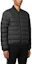 Purchase Chaqueta de plumas negra Moncler de manga larga con cuello estilo béisbol I20911A00043596IU999