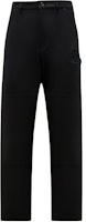 Moncler Black Loose Fit Casual Pants with Zipper Pockets. I20912A0002559784999 Moncler Black Loose Fit Casual Pants with Zipper Pockets. I20912A0002559784999