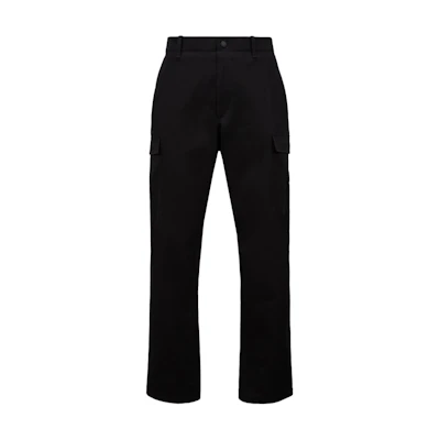Moncler Black Mid-Waist Comfortable Casual Cargo Pants. J20912A0003159703999