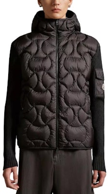 モンクレール ブラック フルジップ パデッド フード付きカーディガンジャケット. I20919B00025M1124999 Lookbook モンクレール ブラック フルジップ パデッド フード付きカーディガンジャケット. I20919B00025M1124999