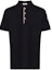 Buy Moncler Black Polo Shirt with Side Logo Badge and Classic Collar. J10918A00022899P0999