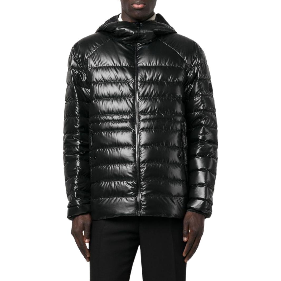 Moncler  Black Quilted Hooded Down Jacket H10911A00029M1599999 圖 3