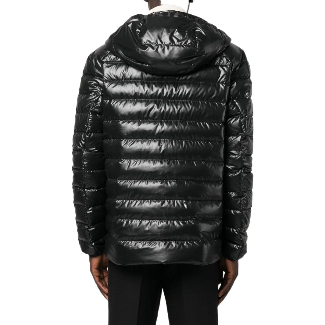 Moncler  Black Quilted Hooded Down Jacket H10911A00029M1599999 圖 4