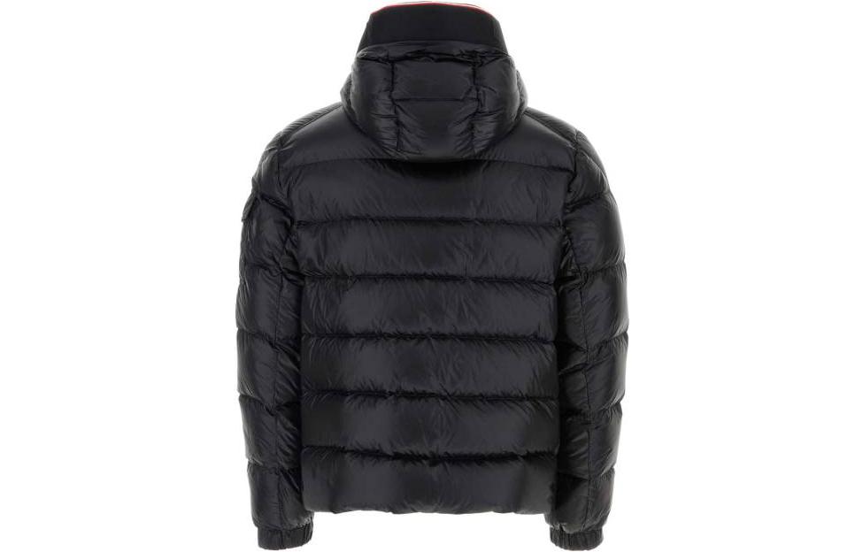Moncler  Black Quilted Hooded Puffer Jacket 1A00051595ZZ999 圖 3