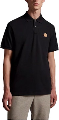 Moncler Black Short Sleeve Polo Shirt Casual Pullover Style. I20918A0001484556999 Lookbook Moncler Black Short Sleeve Polo Shirt Casual Pullover Style. I20918A0001484556999