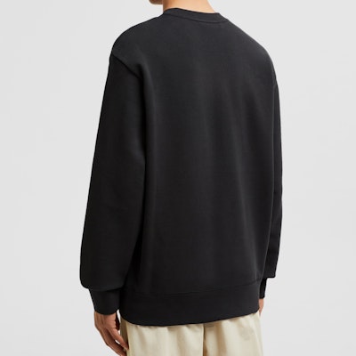 モンクレール ブラック スキーパッチ クルーネック 長袖 スウェットシャツ J20918G00016899V4998 Shop モンクレール ブラック スキーパッチ クルーネック 長袖 スウェットシャツ J20918G00016899V4998