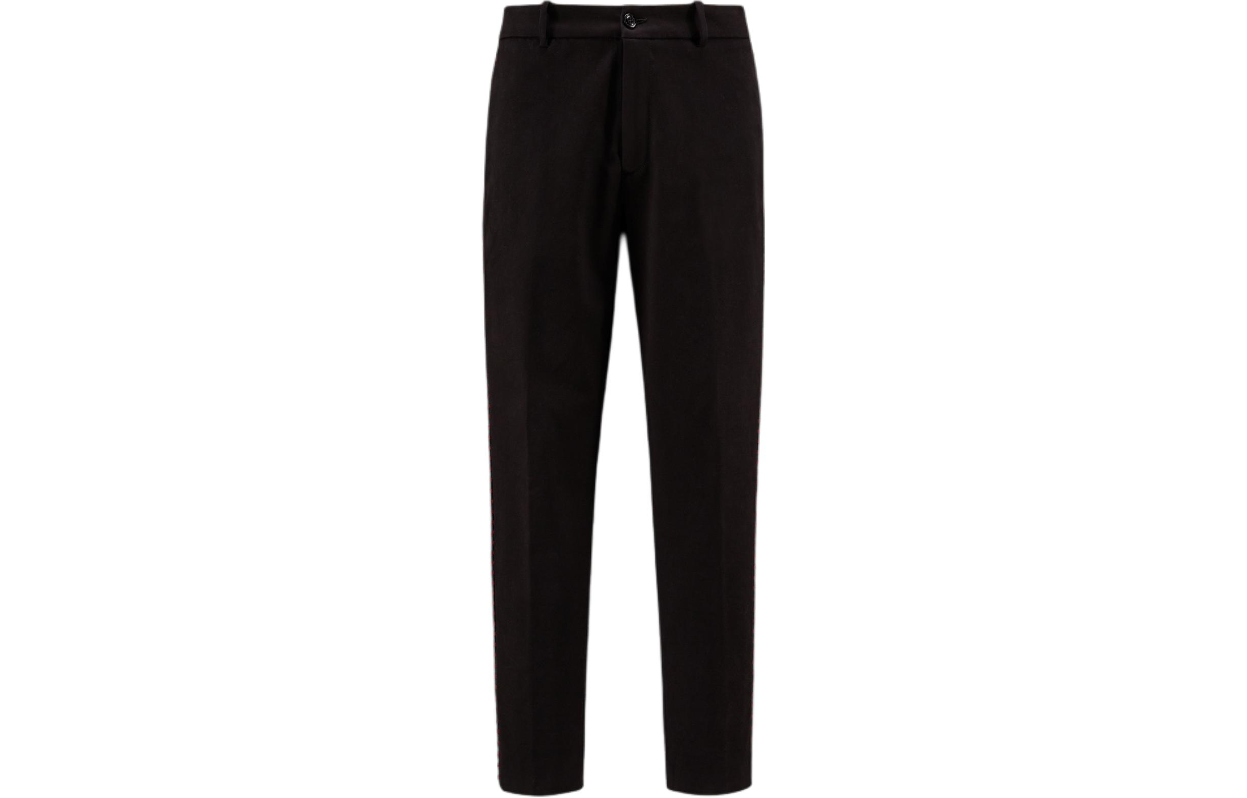 Order Moncler  Black Slim-Fit Straight-Leg Casual Pants. H20912A00003596BS999