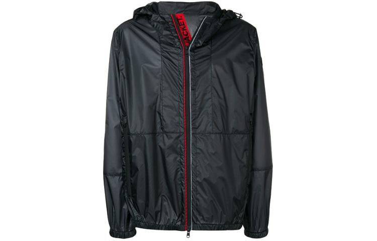 Moncler  Black Slim Fit Hooded Zip-Up Jacket E10914107005C0020999