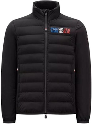 Moncler Jaket Hitam Lengan Panjang Berzip Penuh Bulu. I20971A0003453513999 Order Moncler Jaket Hitam Lengan Panjang Berzip Penuh Bulu. I20971A0003453513999