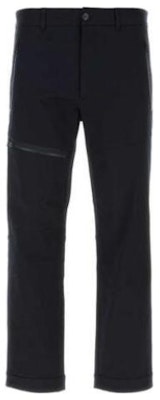 Moncler Black Straight Casual Pants with Solid Color and Zipper Design. 2A0001154A1U742 Order Moncler Black Straight Casual Pants with Solid Color and Zipper Design. 2A0001154A1U742