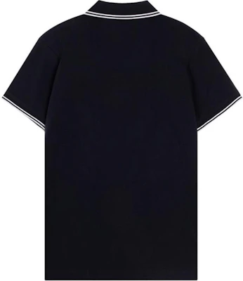 Moncler Black Striped Short Sleeve Polo Shirt E1091830439984556773 Lookbook Moncler Black Striped Short Sleeve Polo Shirt E1091830439984556773
