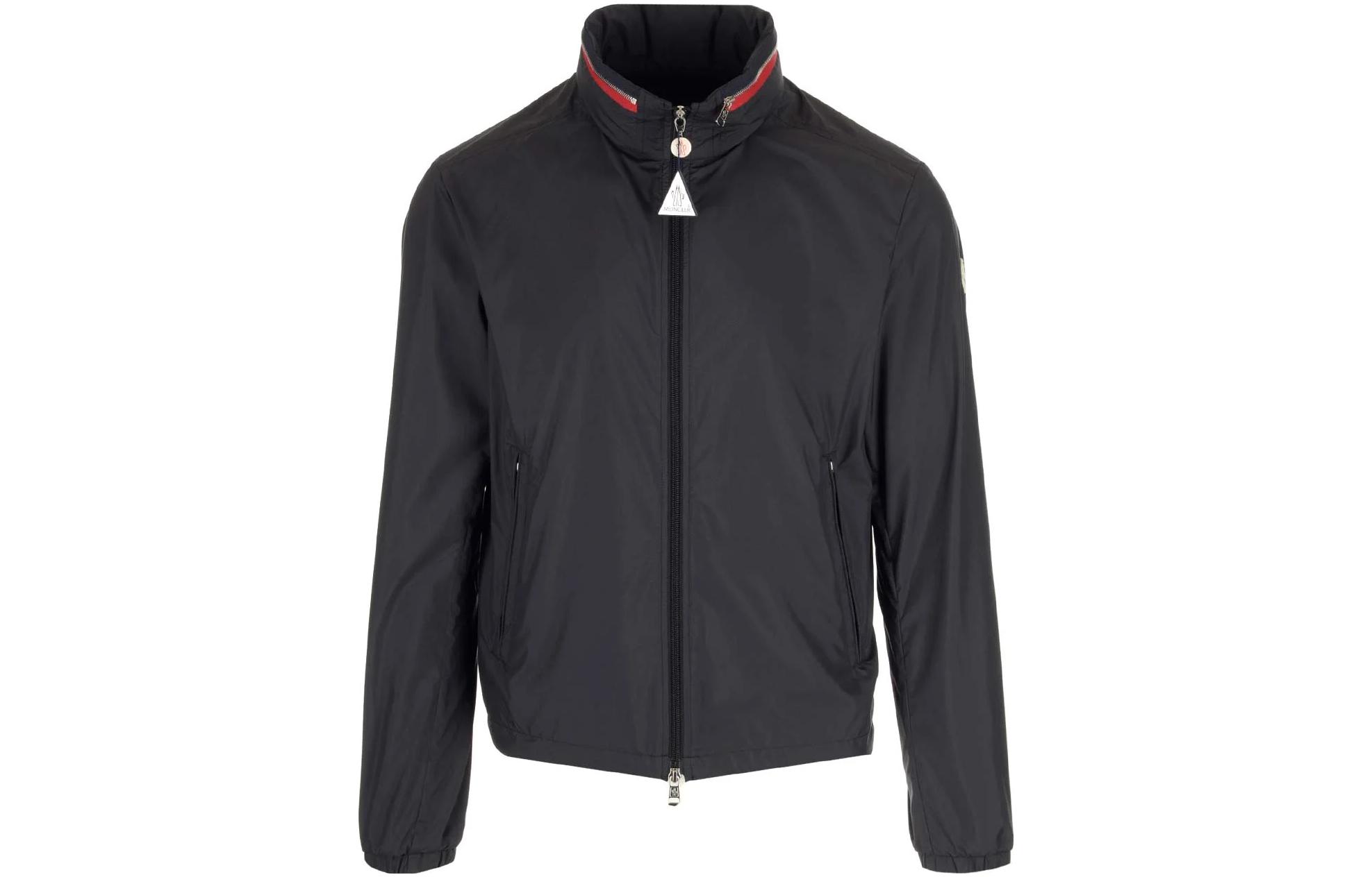 Moncler  Black Zip-Up Mock-Neck Jacket. 1A0016154A81999 圖 2