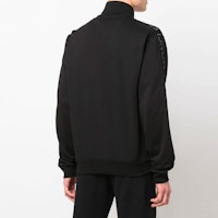 盟可睐黑色修身拉链运动夹克 H10918G00033809KR Shop 盟可睐黑色修身拉链运动夹克 H10918G00033809KR