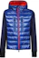Order Moncler 藍色拼接連帽拉鍊羽絨開襟外套 9B00006C9043751