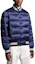 Shop Chaqueta Azul Moncler con Estampado de Letras y Botones de Presión. I20911A00009596X8795
