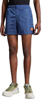 Lookbook Moncler Azul Logo Bañador Recto con Cintura Ajustable. J10912C0001953326749