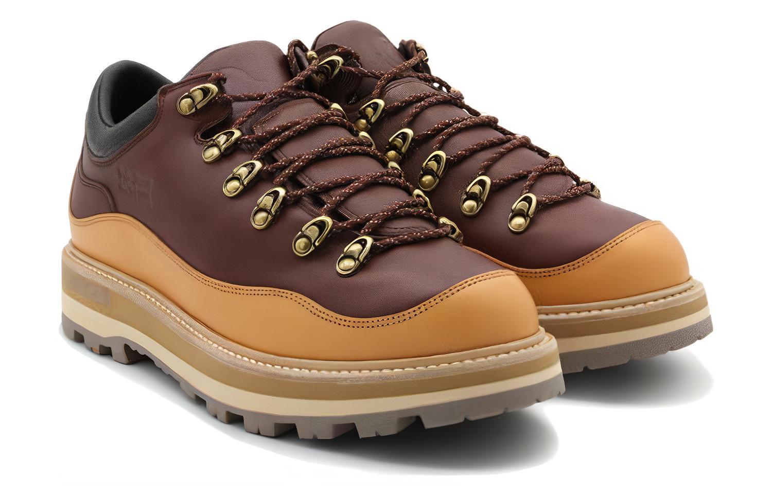 Moncler 'Brown Mid-Top Casual' 圖 2