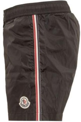 Moncler Brown Striped Button Logo Casual Shorts. I10912C0000653326833 Shop Moncler Brown Striped Button Logo Casual Shorts. I10912C0000653326833