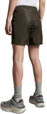 Moncler Brown Striped Button Logo Casual Shorts. I10912C0000653326833 Details for Moncler Brown Striped Button Logo Casual Shorts. I10912C0000653326833