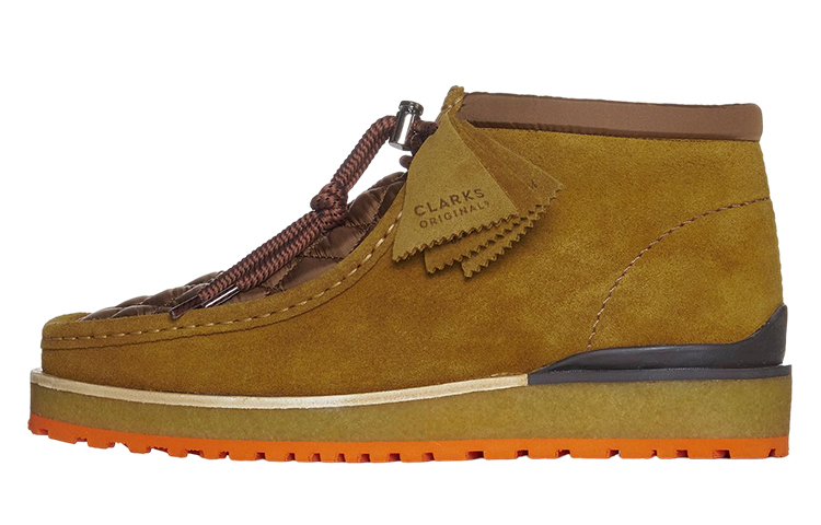 Moncler 'Brown Suede Lace-Up Ankle Boot'