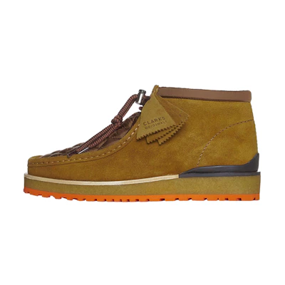 Moncler 'Brown Suede Lace-Up Ankle Boot'