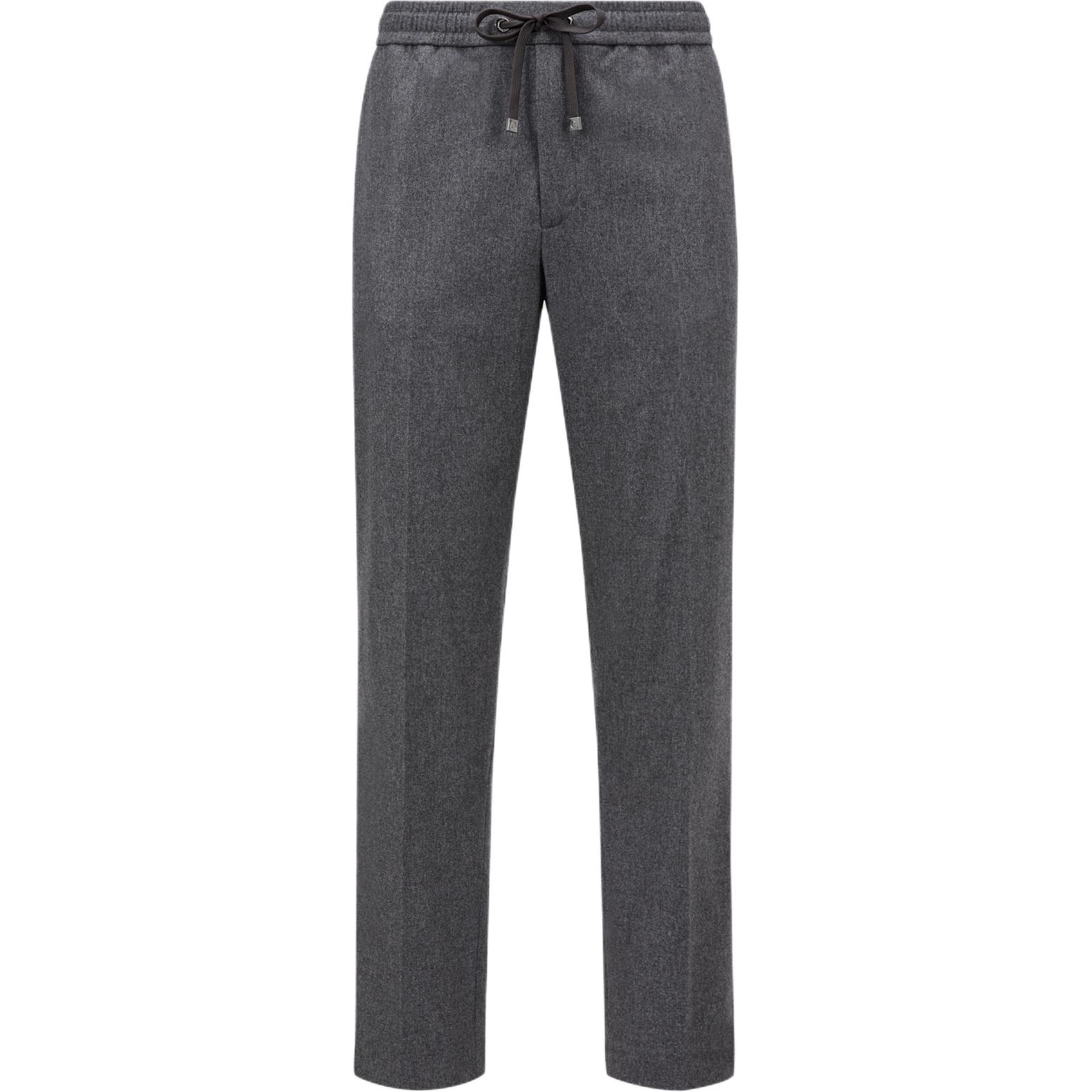 Moncler  Cashmere Patch Soft Knit Grey Sports Pants. J20912A00026596LQ940