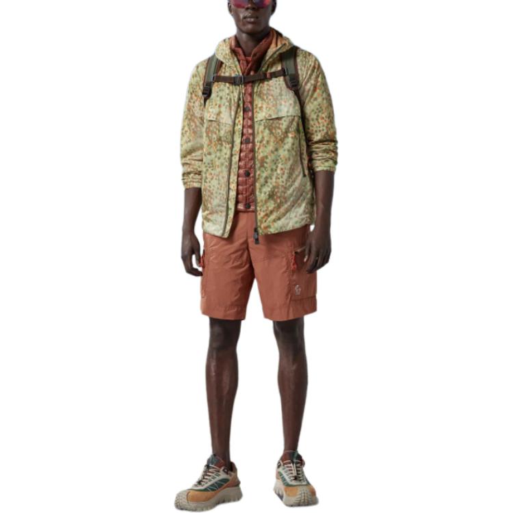 Moncler  Casual Loose Fit Orange Shorts. J10972B0000353A59271 圖 3