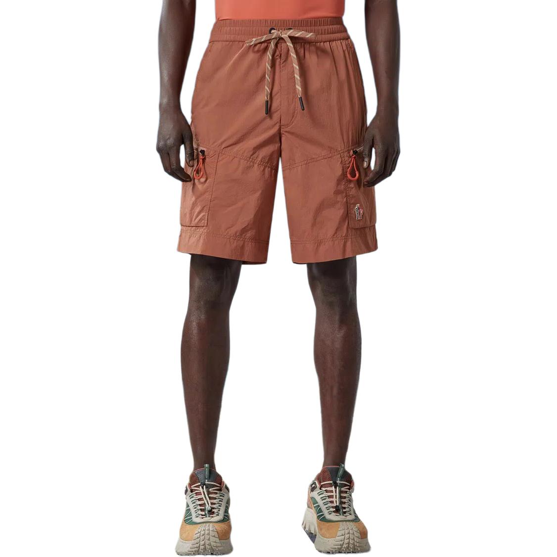 Moncler  Casual Loose Fit Orange Shorts. J10972B0000353A59271 圖 4