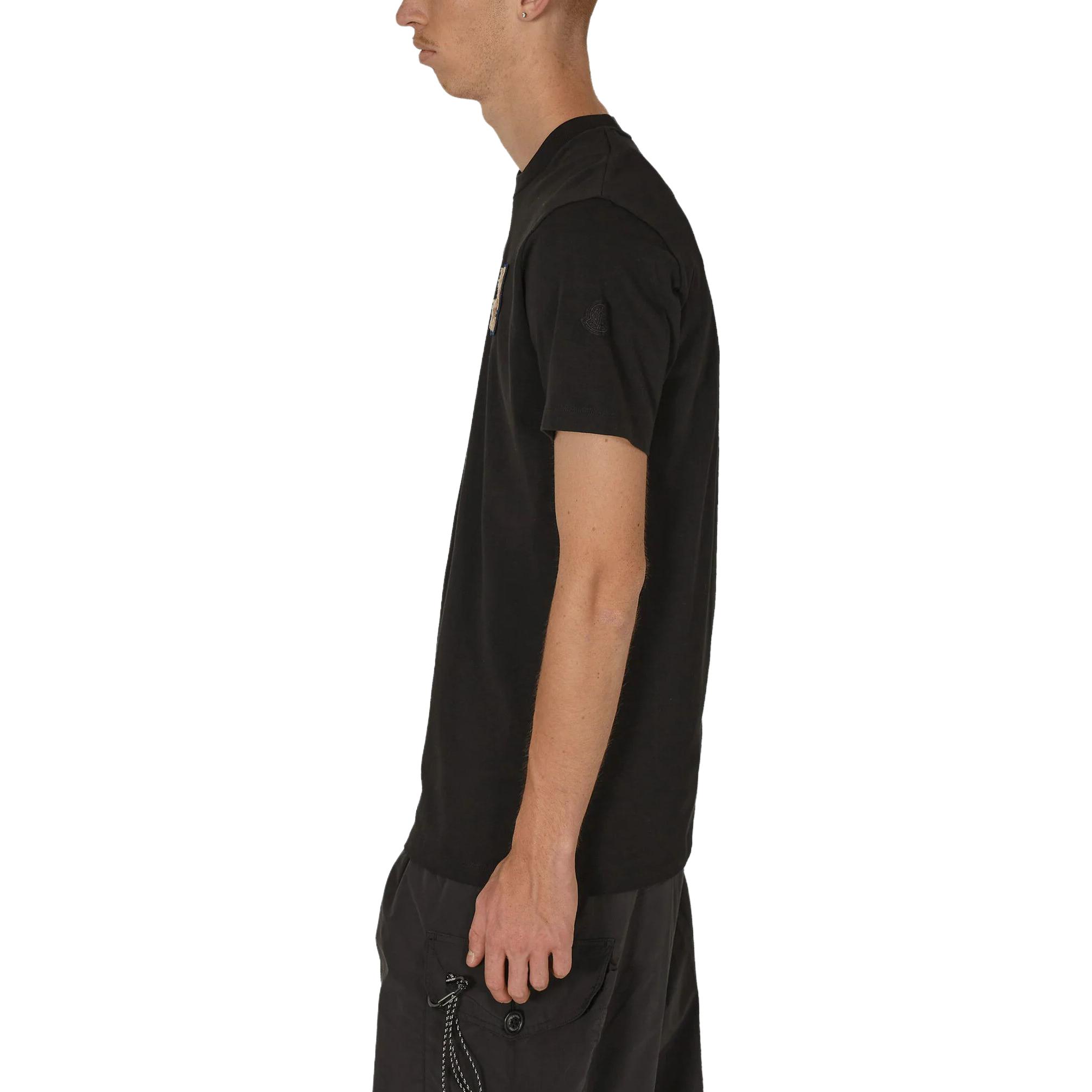 Moncler  Casual Printed Crew Neck Short Sleeve T-Shirt. 8C000378390T999 圖 4