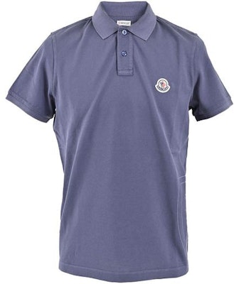 Moncler Polo Kasual Warna Solid Lengan Pendek dengan Logo Patch. G109188A7211084673791 Order Moncler Polo Kasual Warna Solid Lengan Pendek dengan Logo Patch. G109188A7211084673791