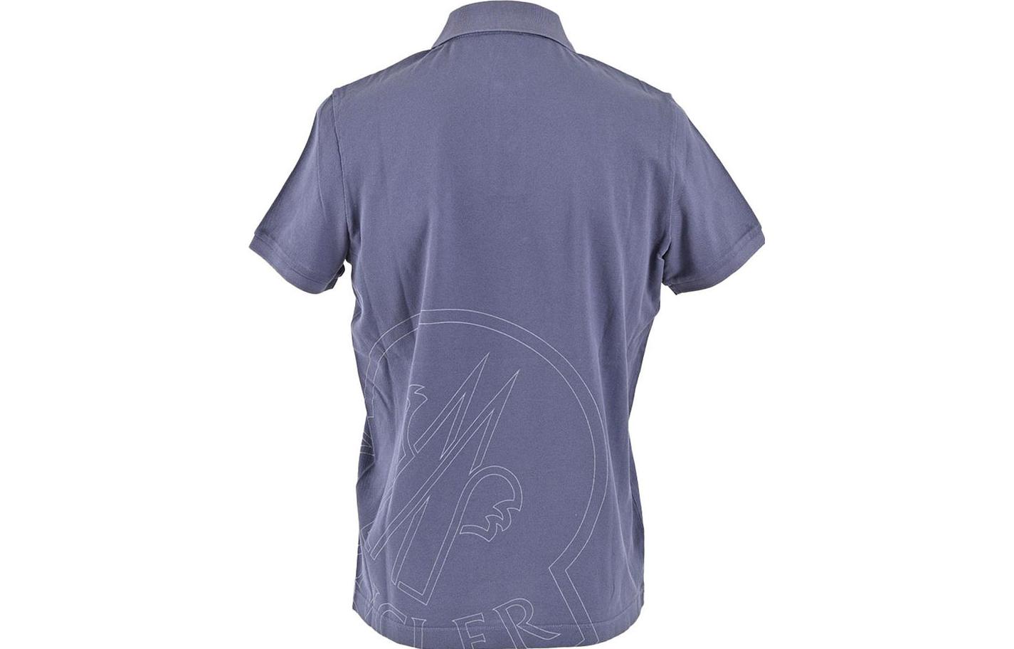 Lookbook Polo Moncler Casual Manga Corta Color Sólido con Parche de Logo. G109188A7211084673791