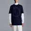 Lookbook 몽클레르 크루넥 반팔 티셔츠 블루 H10918C000278390T778