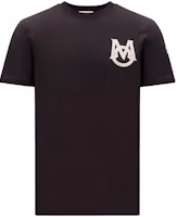 Order 몽클레어 레터 패치 디자인 크루넥 티셔츠. I20918C000048390T999