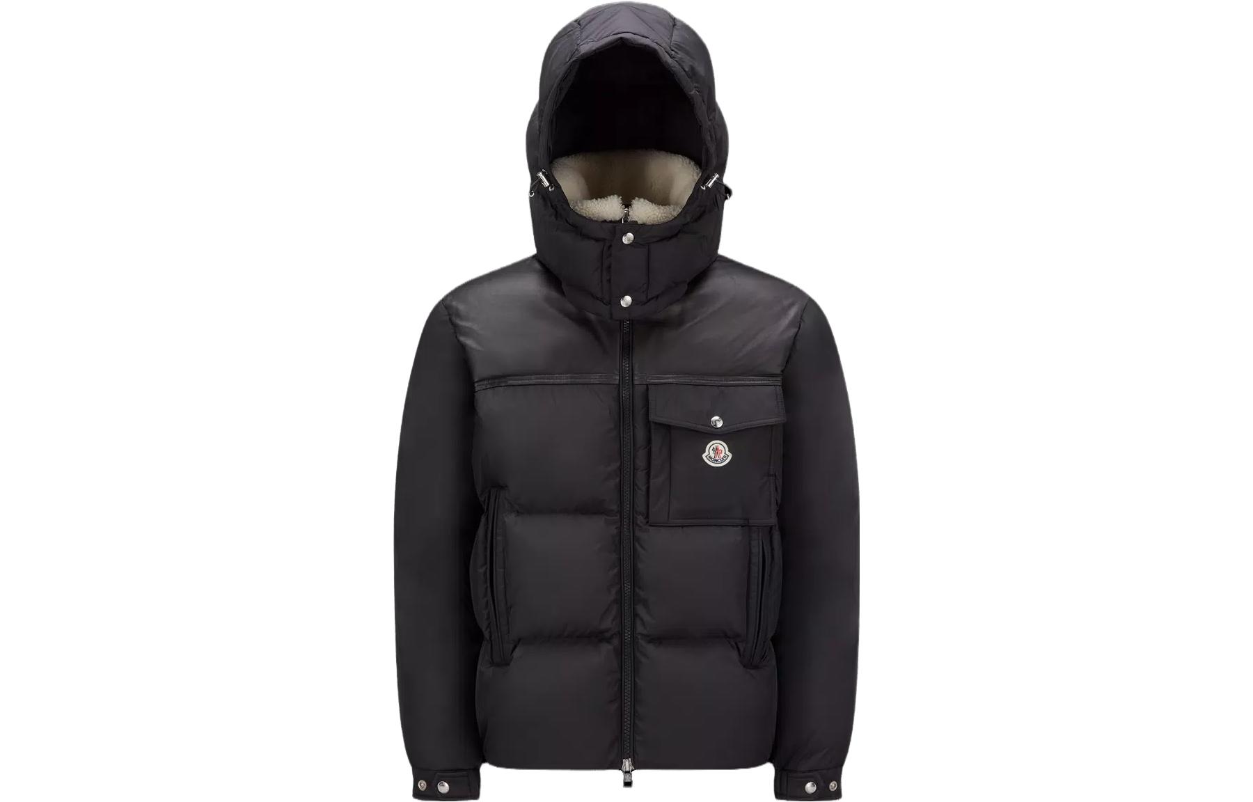 Order Moncler  Down Jacket Short Style with Detachable Hood and Zipper. I20911A0009968352999