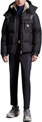 Moncler Down Jacket Short Style with Detachable Hood and Zipper. I20911A0009968352999 Lookbook Moncler Down Jacket Short Style with Detachable Hood and Zipper. I20911A0009968352999