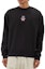 Purchase Moncler Crewneck Sweatshirt Hitam Lengan Panjang Kasual dengan Sulaman. I20918G00045809KX999